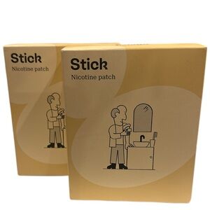 New Stick Nicotine Patches – 2 boxes included 🚭